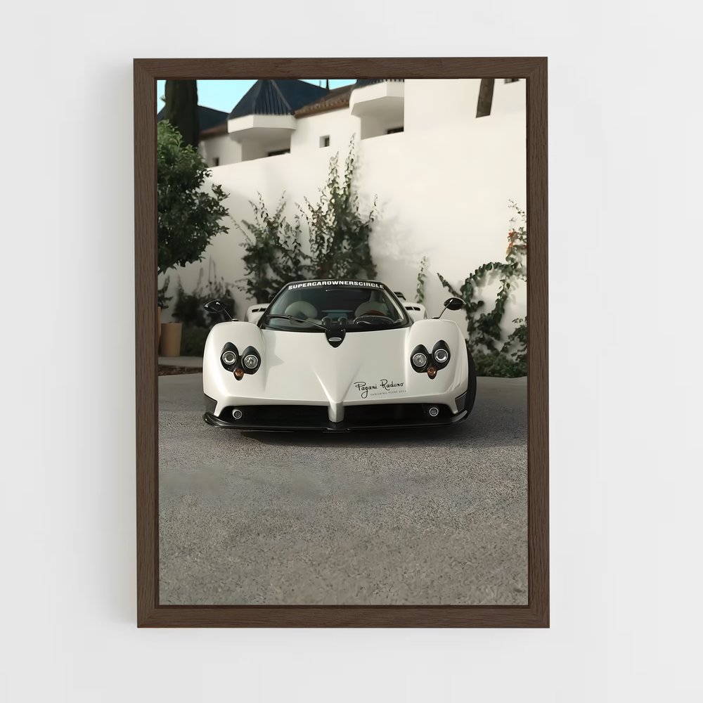 Poster Zonda Serenity – affiche Pagani (vue 5)